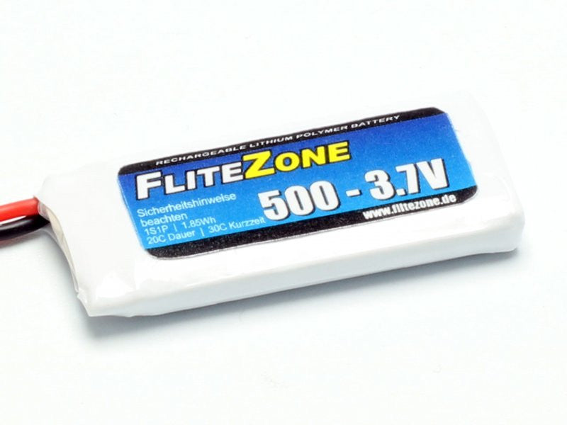 Batterie LiPo FliteZone 500 - 3,7V (MOLEX 51005) C9334