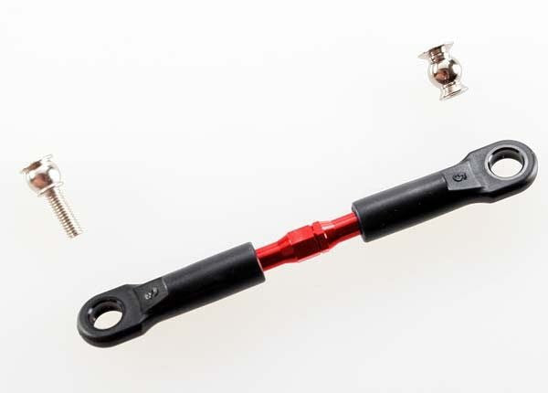 Biellettes complet 69mm Aluminium Rouge - Traxxas 3737
