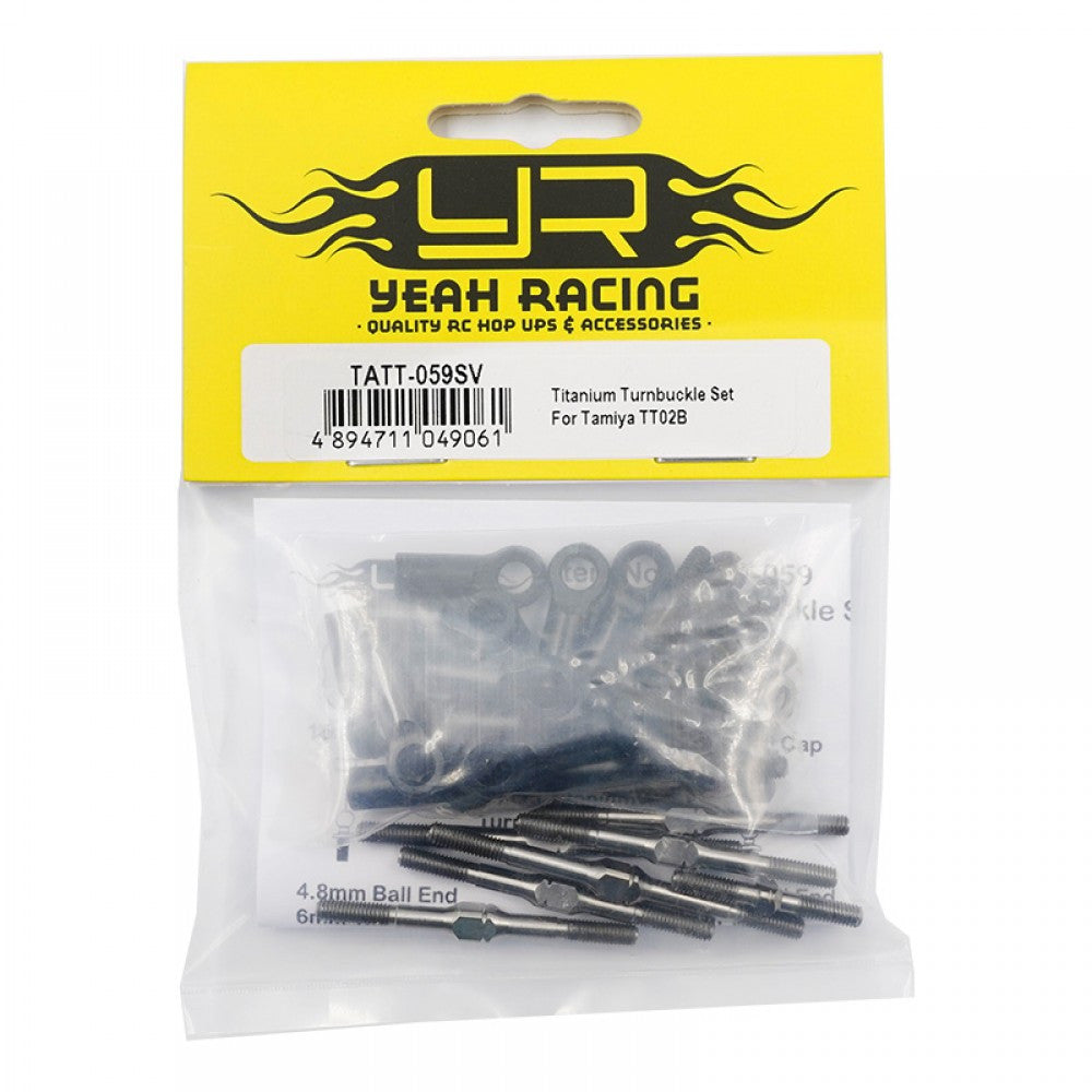 Tendeurs en titane pour Tamiya TT02B