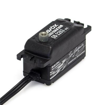 Servo brushless Savox SB-2263MG Jan Ratheisky Black édition Digital 10kg 0.07s