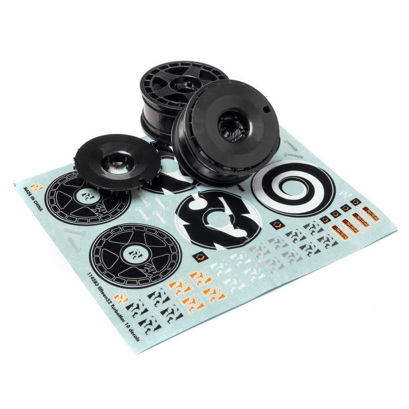 Jantes FIFTEEN52 TURBOMAC noire 26mm x 2pcs HPI 114638
