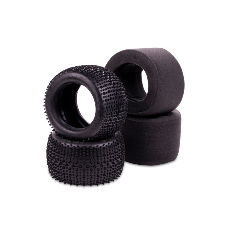 2 Pneus Tredz TerraHex 160x90mm 3.8 HPI Savage 160355