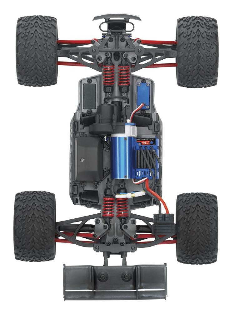 Traxxas Mini E Revo Brushless 1/16 VXL TQI ID TSM 71076-8 bleu
