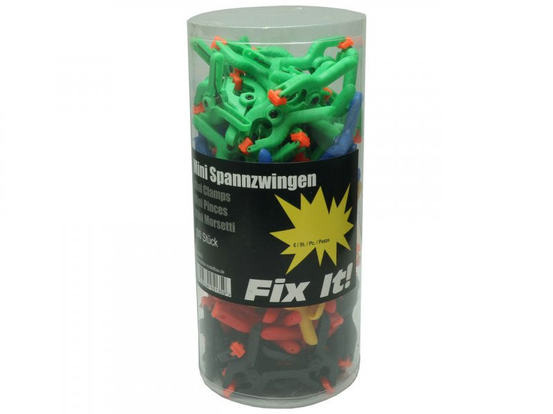 Lot de 100 mini Pinces de serrage
