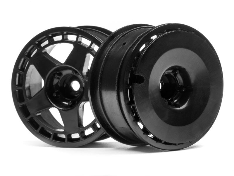 Jantes FIFTEEN52 TURBOMAC noire 26mm x 2pcs HPI 114638