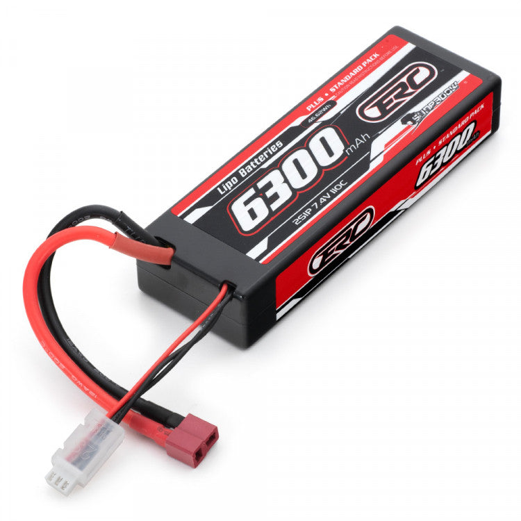 Batterie LiPo 2S 7.4V 6300mAh 110C 2S1P (138x47x25.4mm)