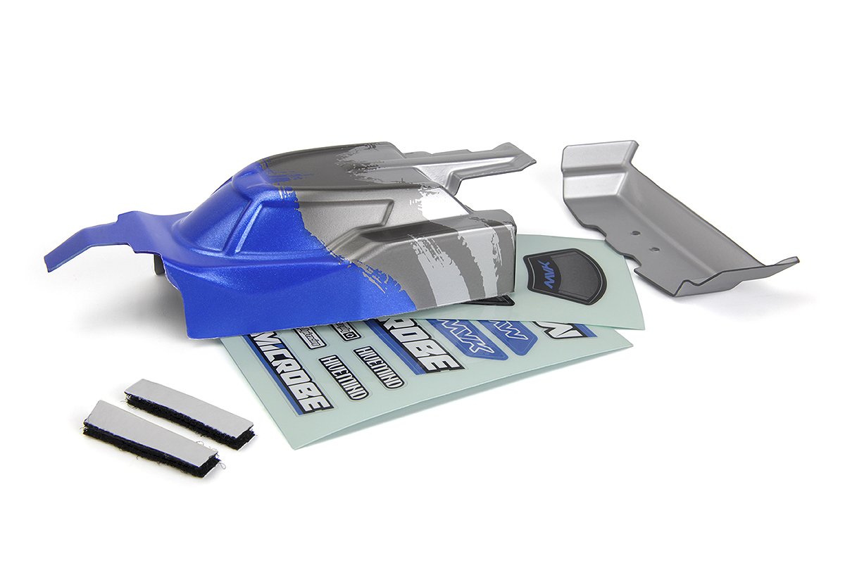 Carrosserie de buggy Maverick RC bleu 1/24 - MV150806