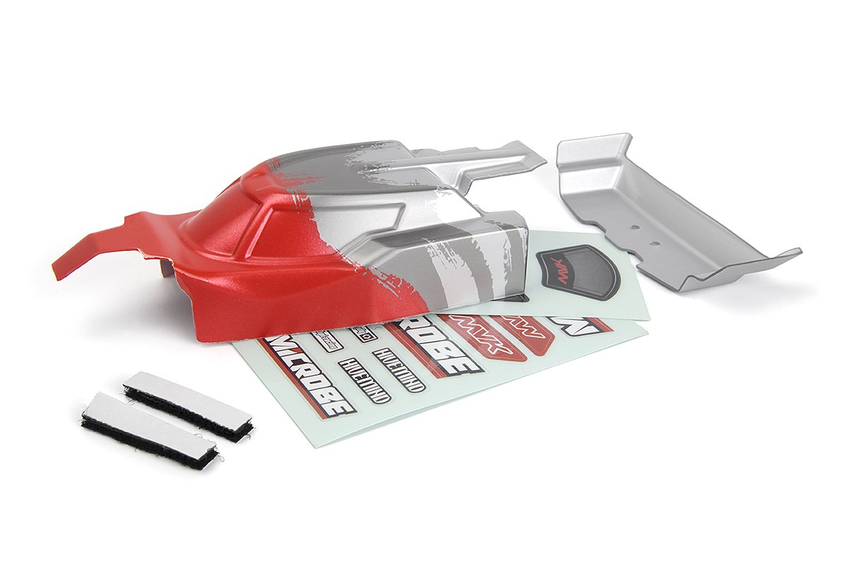 Carrosserie de buggy Maverick RC rouge 1/24 - MV150807