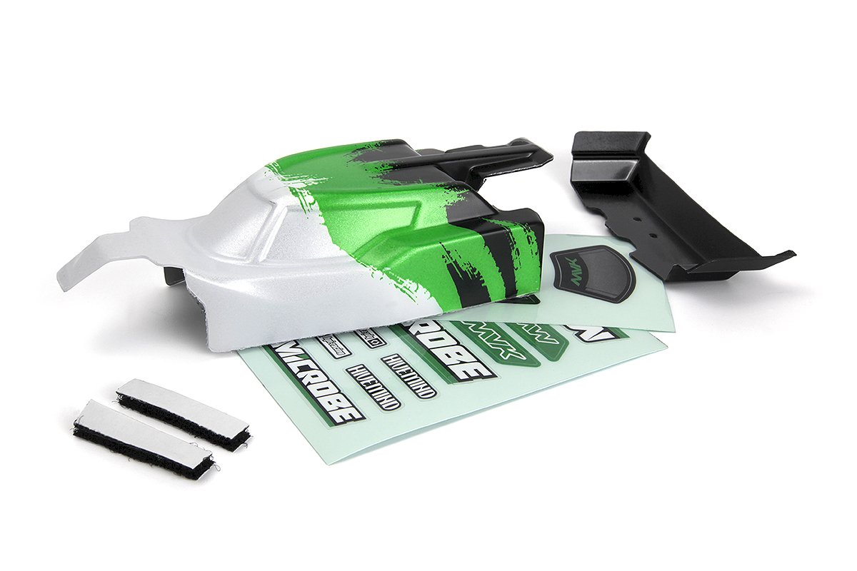 Carrosserie de buggy Maverick RC vert 1/24 - MV150809