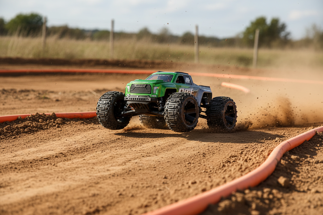 Maverick QBIT Monster truck 1/16 version charbon 151004