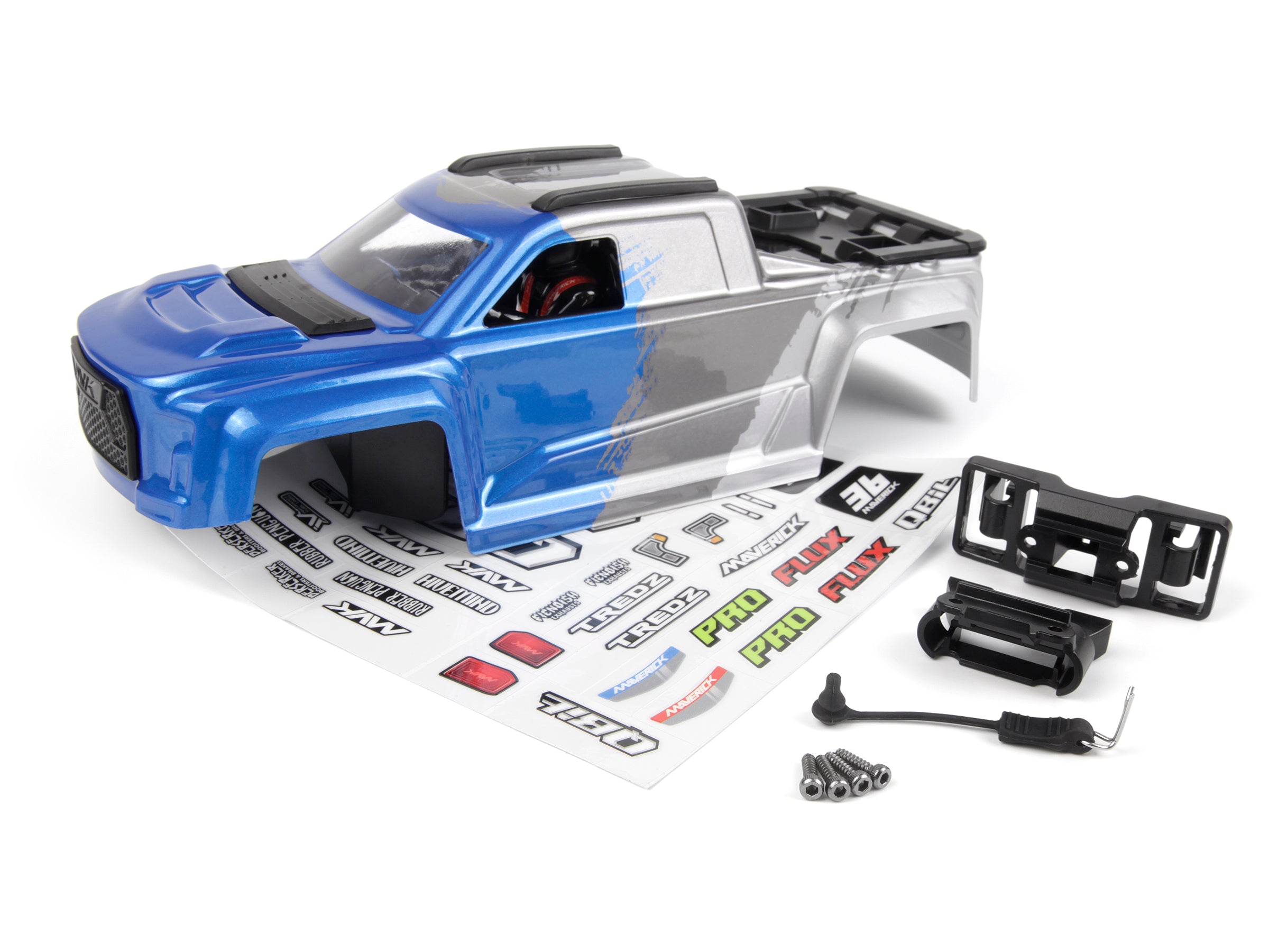 Maverick MV151020 Carrosserie QBIT peinte bleue