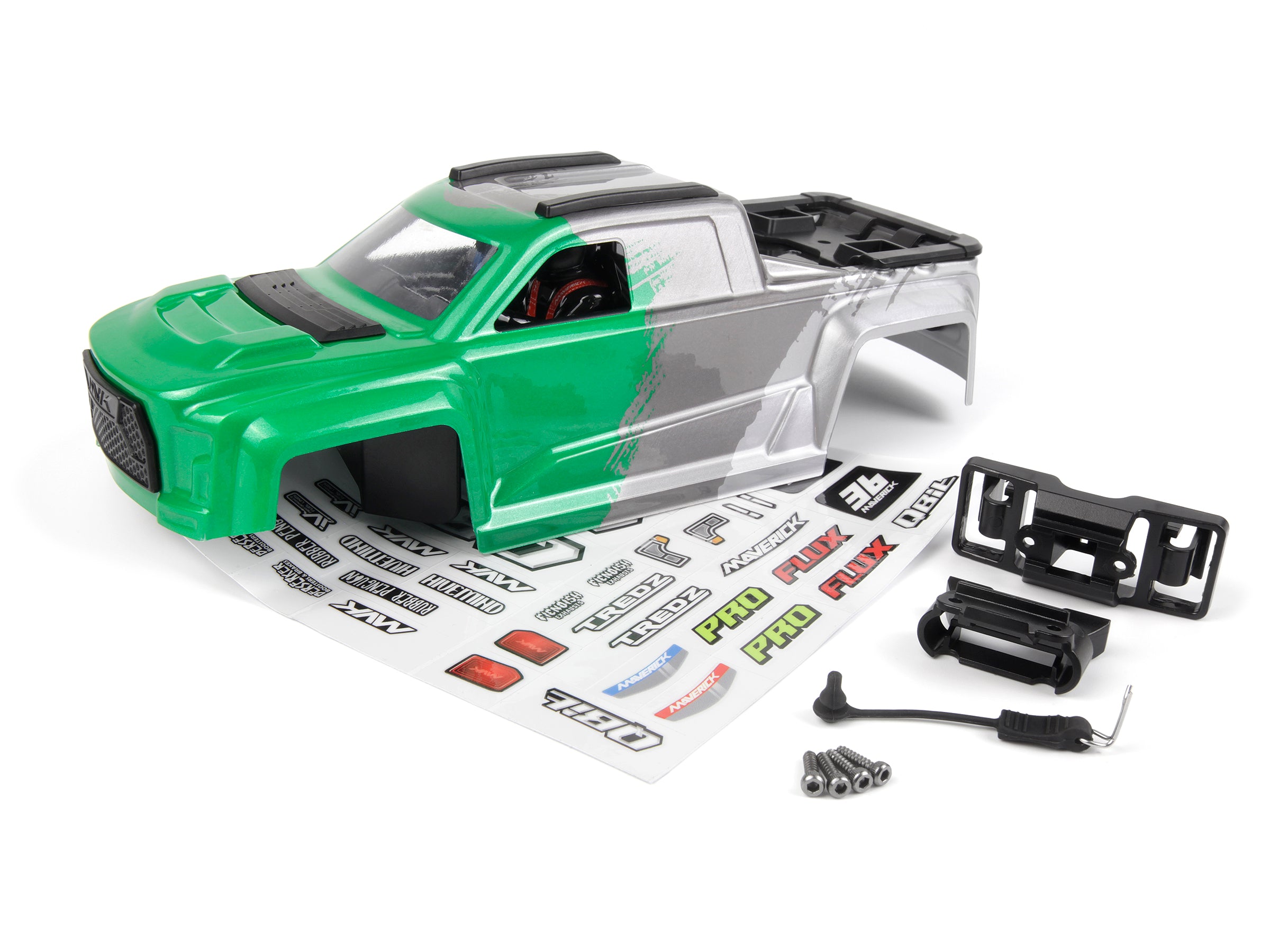 Maverick MV151022 Carrosserie QBIT peinte verte