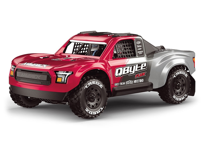 Short course 2S 38km/h Maverick QByte SC Flux 1/12 Brushless RTR 4WD rouge MV151201