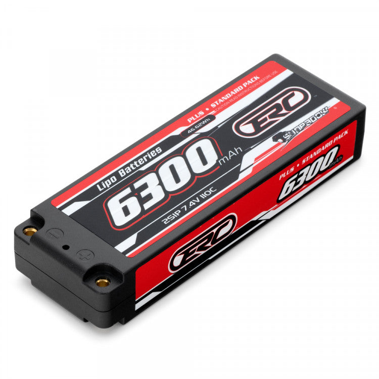 Batterie Lipo 2S 7,4V 6300mAh 110C 2S1P (139x47x25mm)