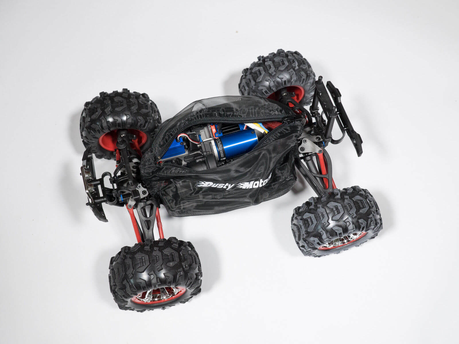Housse de protection Noir Traxxas E Revo, Summit, Rally 1/16 Dusty Motors