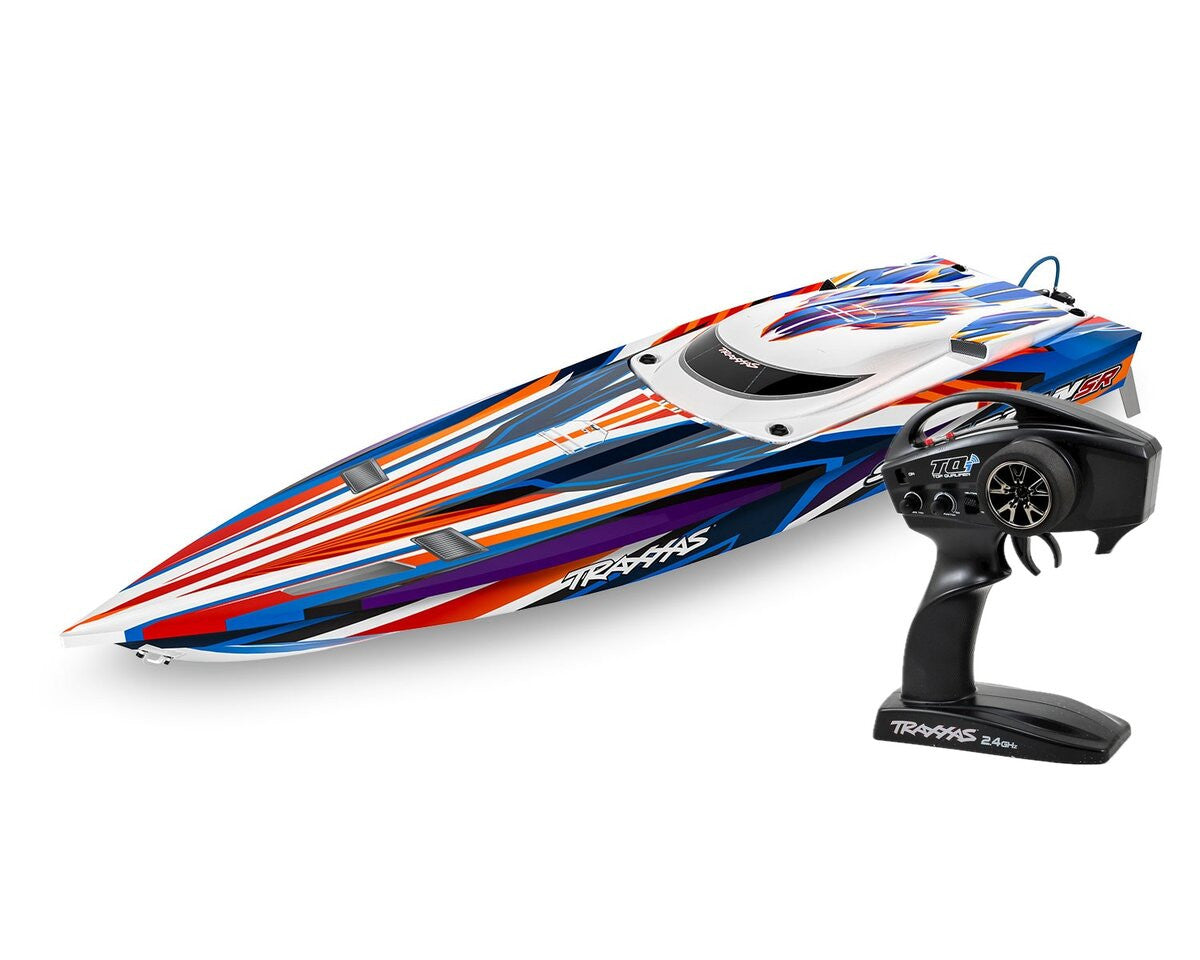 Bateau Traxxas Spartan SR VXL 6S TQi ID TSM RTR 103076-4 orange