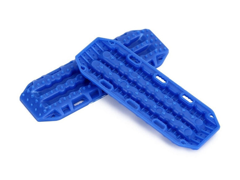 Injora 2 plaques sable bleu pour mini crawlers 1/24 1/18 RC