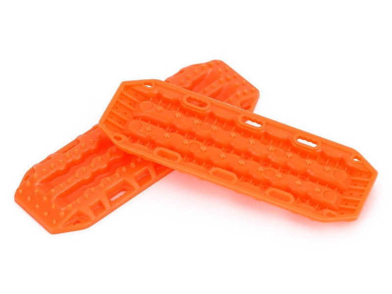 Injora 2 plaques sable orange pour mini crawlers 1/24 1/18 RC