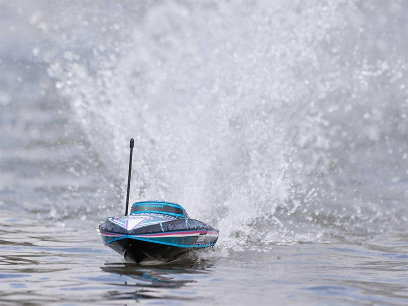 Bateau Télécommandé ProBoat Recoil 2 18 brushless RTR noir"