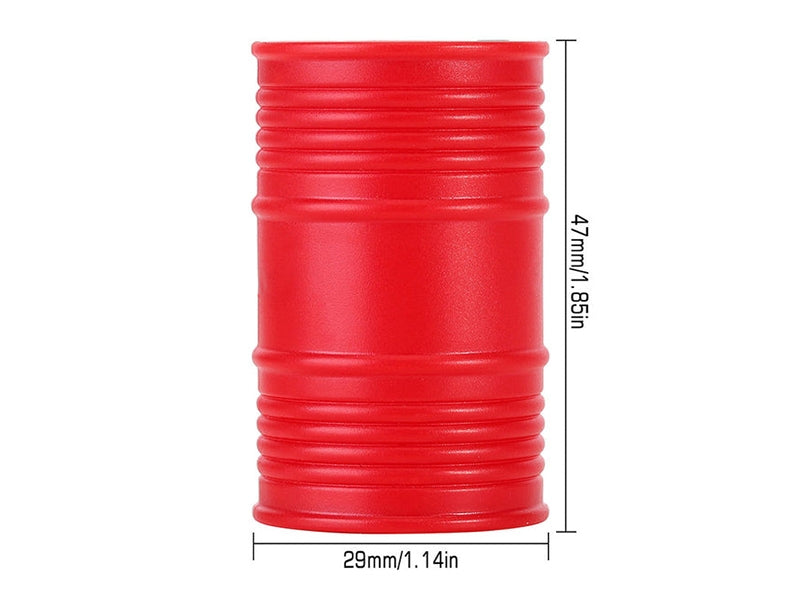Injora Accessories pour 1/24 1/18 RC Crawlers rouge SCX24-87