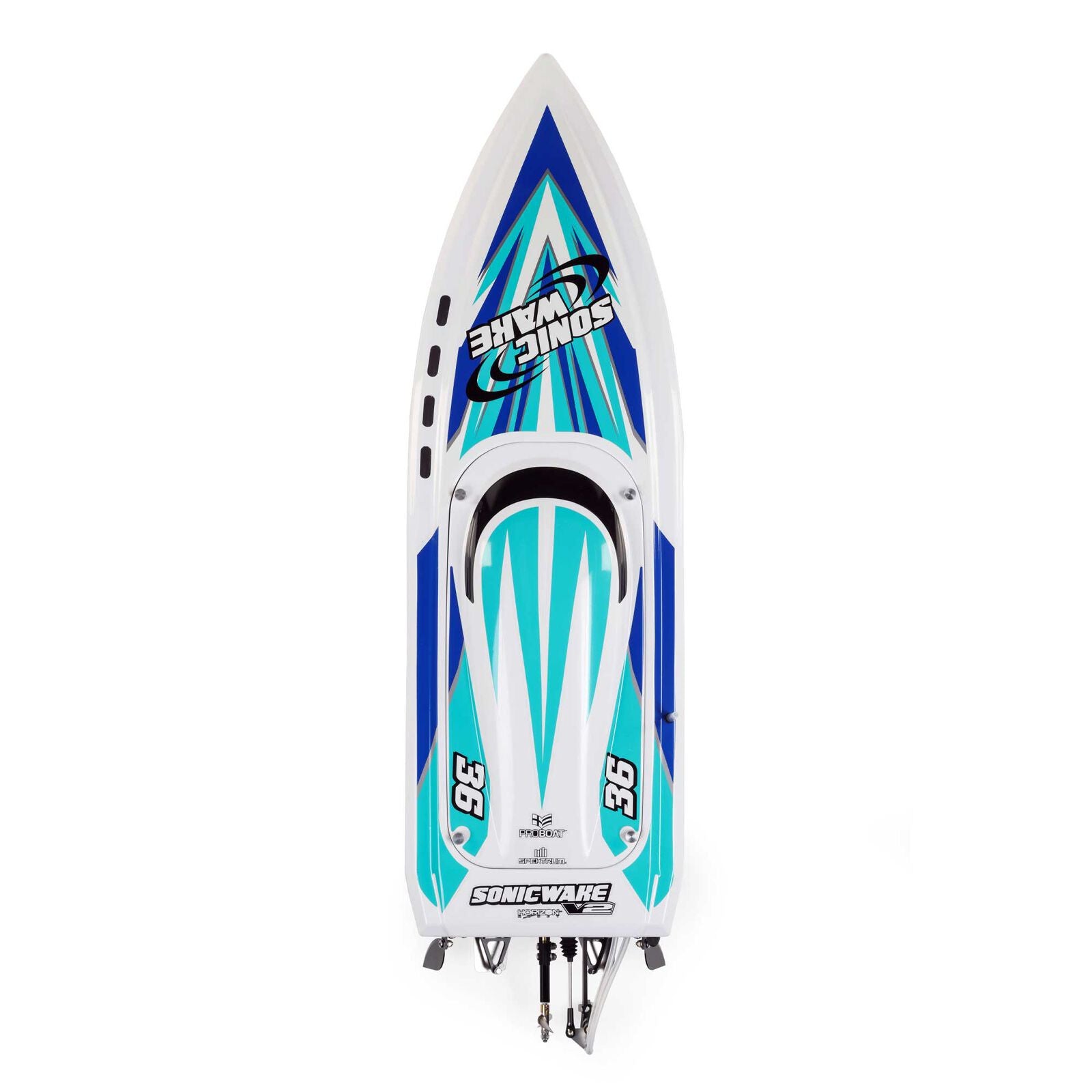 Bateau Télécommandé Sonicwake V2 36" Brushless RTR ProBoat PRB08032V2T2"