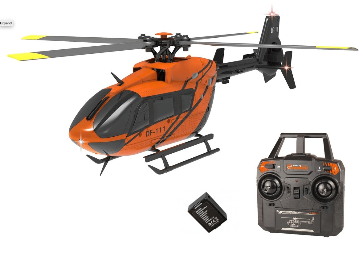 Hélicoptère RC flybarless DF-111