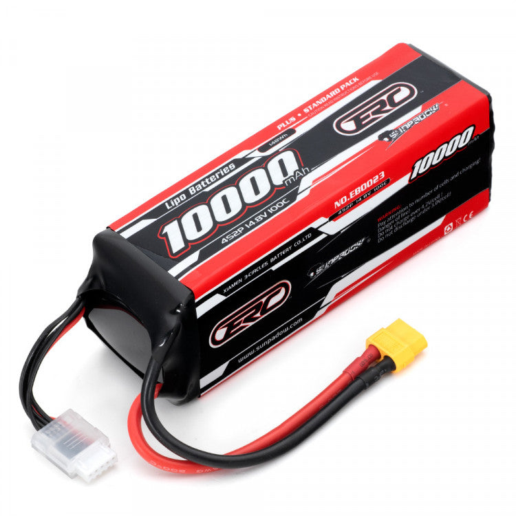 Batterie LiPo 14,8V 10000mAh 100C 4S2P XT60 - SW256422