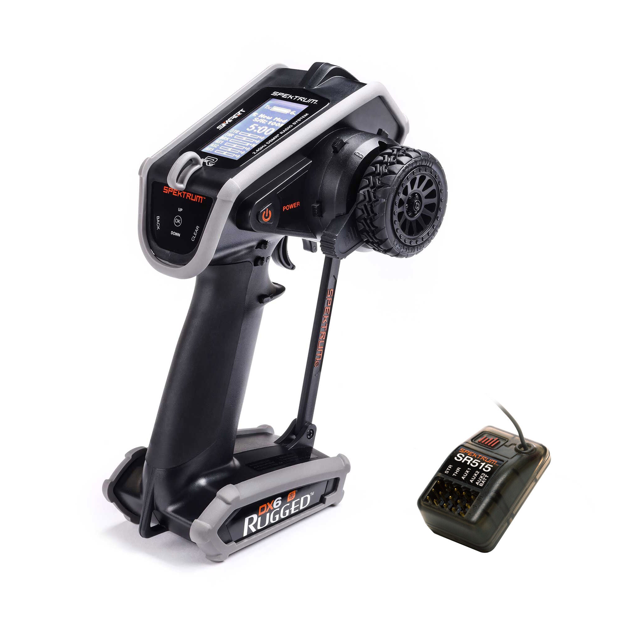 Radio DSMR Spektrum 6 canaux DX6 avec récepteur SR515 - SPM6215