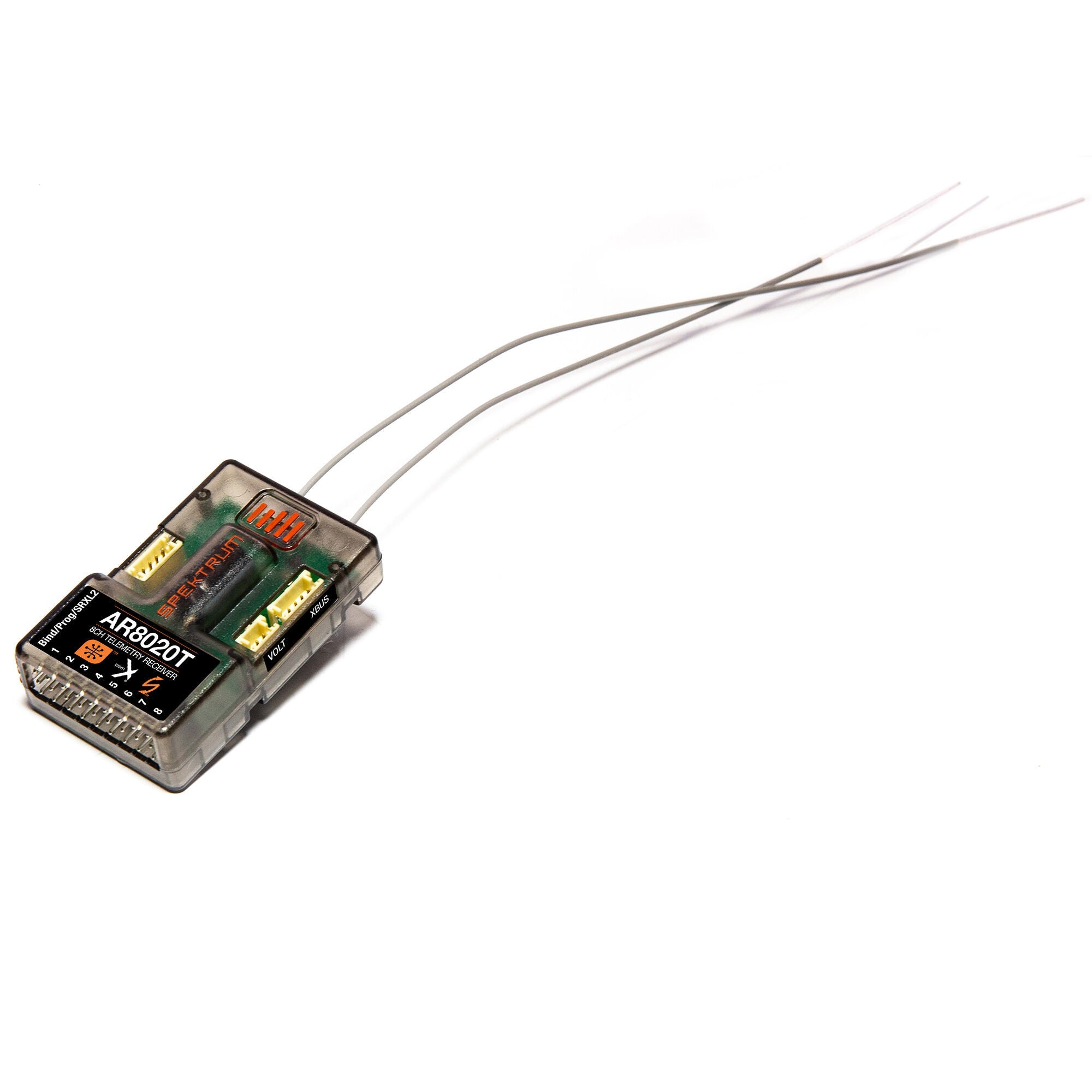 Récepteur de télémétrie à 8 canaux AR8020T DSMX - SPMAR8020T