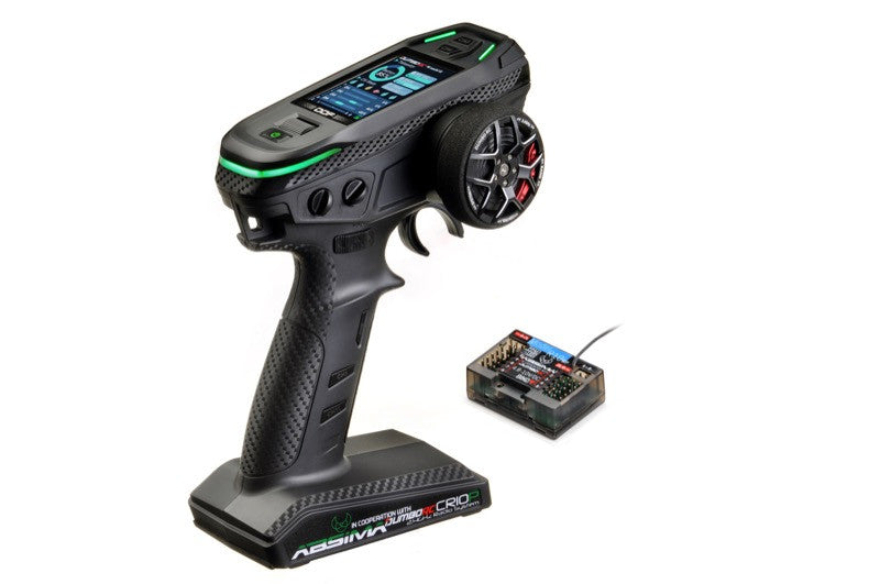 Radio 10 voies CR10P" 2.4GHz avec récepteur - 2000013"