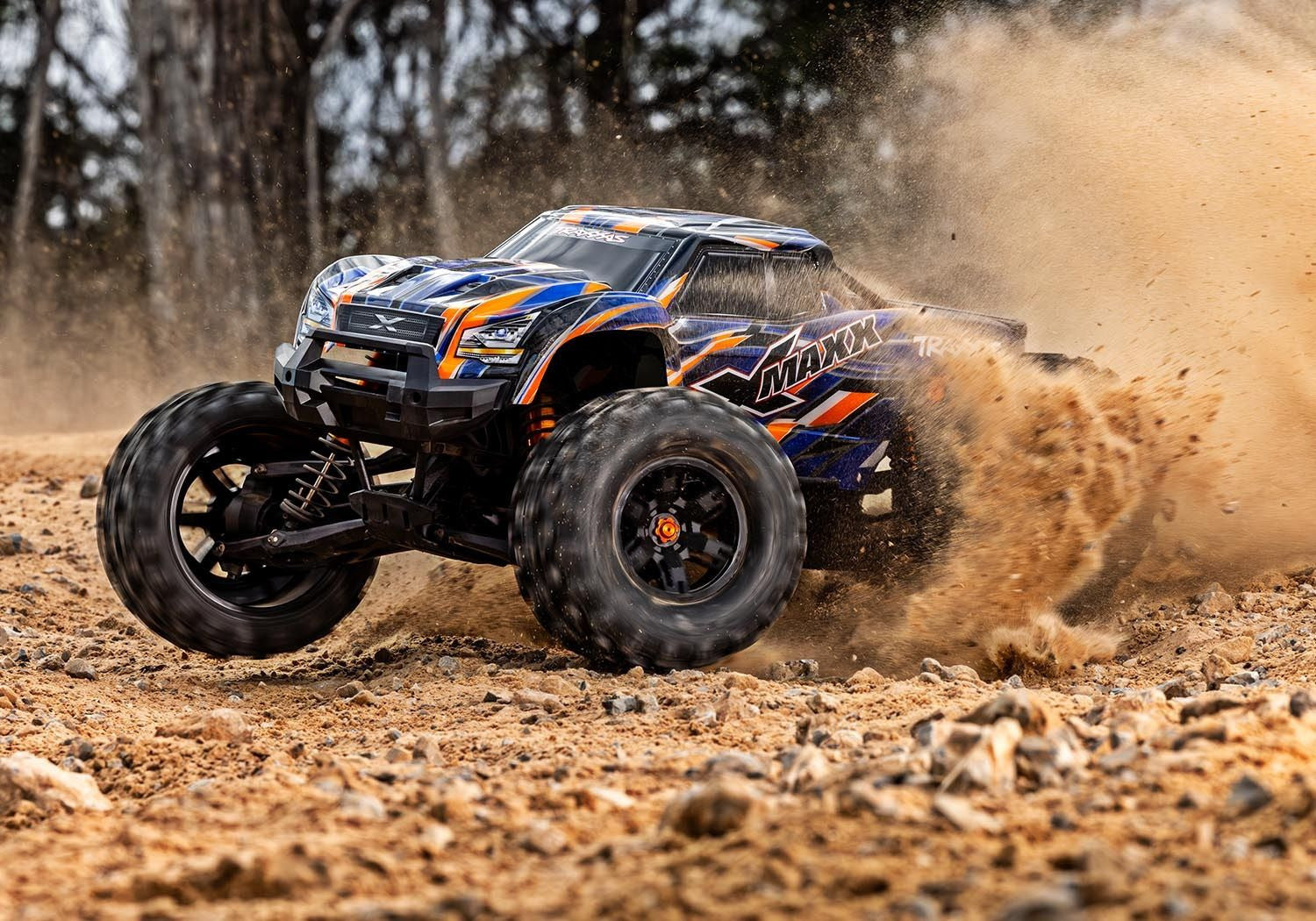 XMaxx Traxxas 8S Belted RTR orange 1/6 brushless 77096-4
