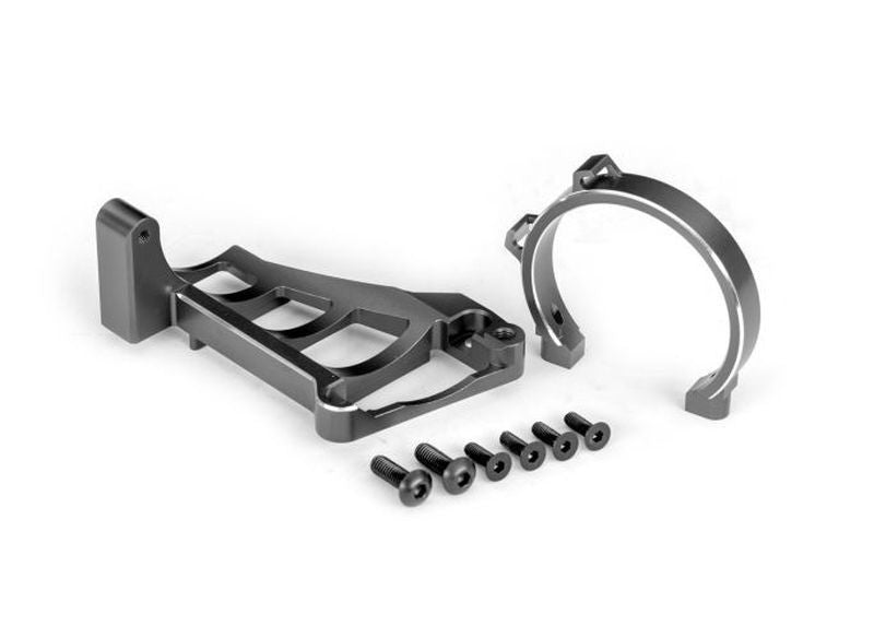 Support moteur alu anodisé gris Traxxas 10262