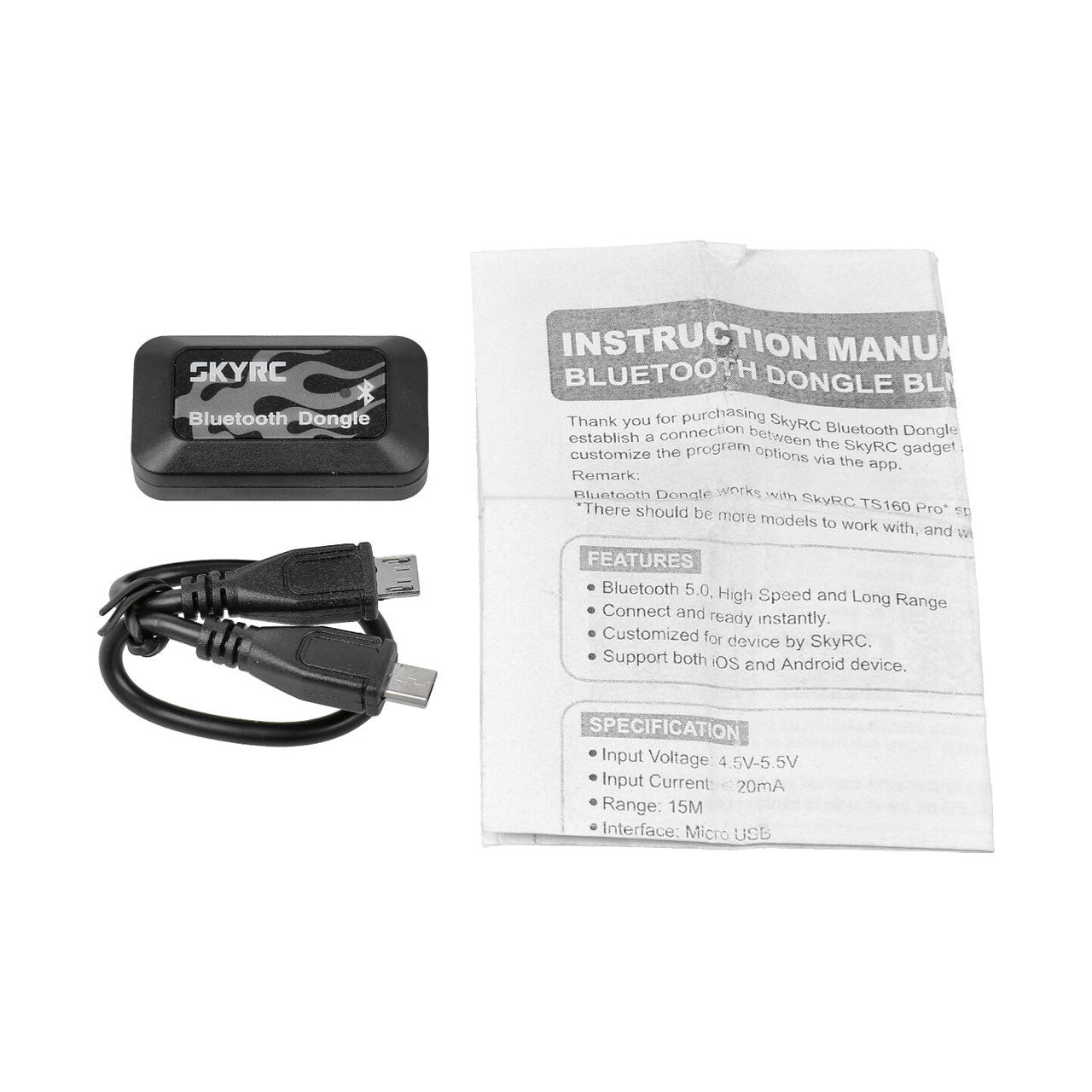 Chargeur et contrôleur SkyRC Bluetooth Dongle V2 - SK600135-02