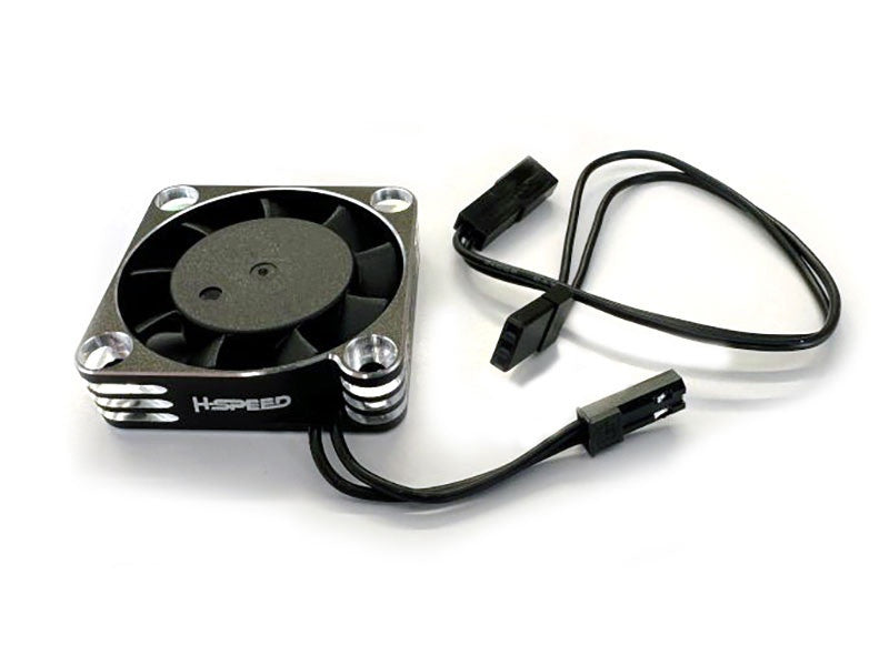 Ventilateur haute vitesse 40mm aluminium H-SPEED 5V-8,4V prise JST - HSPX034