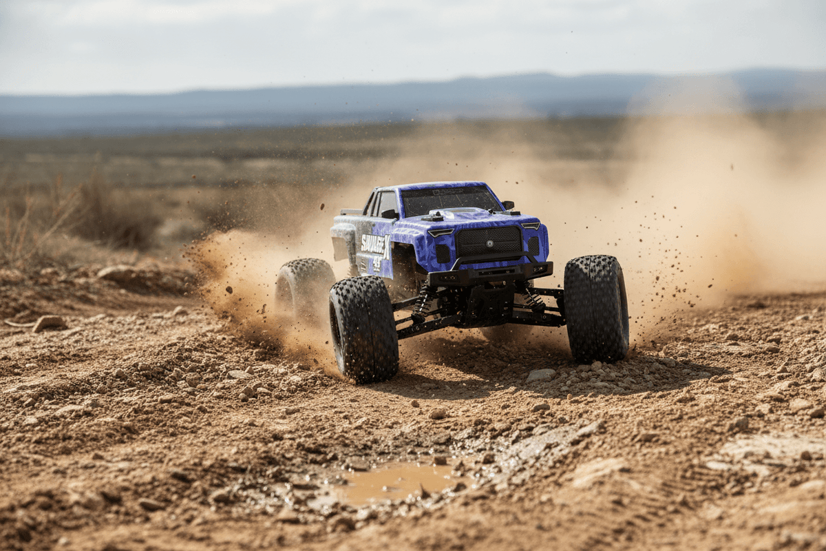 HPI Savage X 4.6 GT-6 RTR 1/8 Nitro – Monster Truck Bleu (160585)