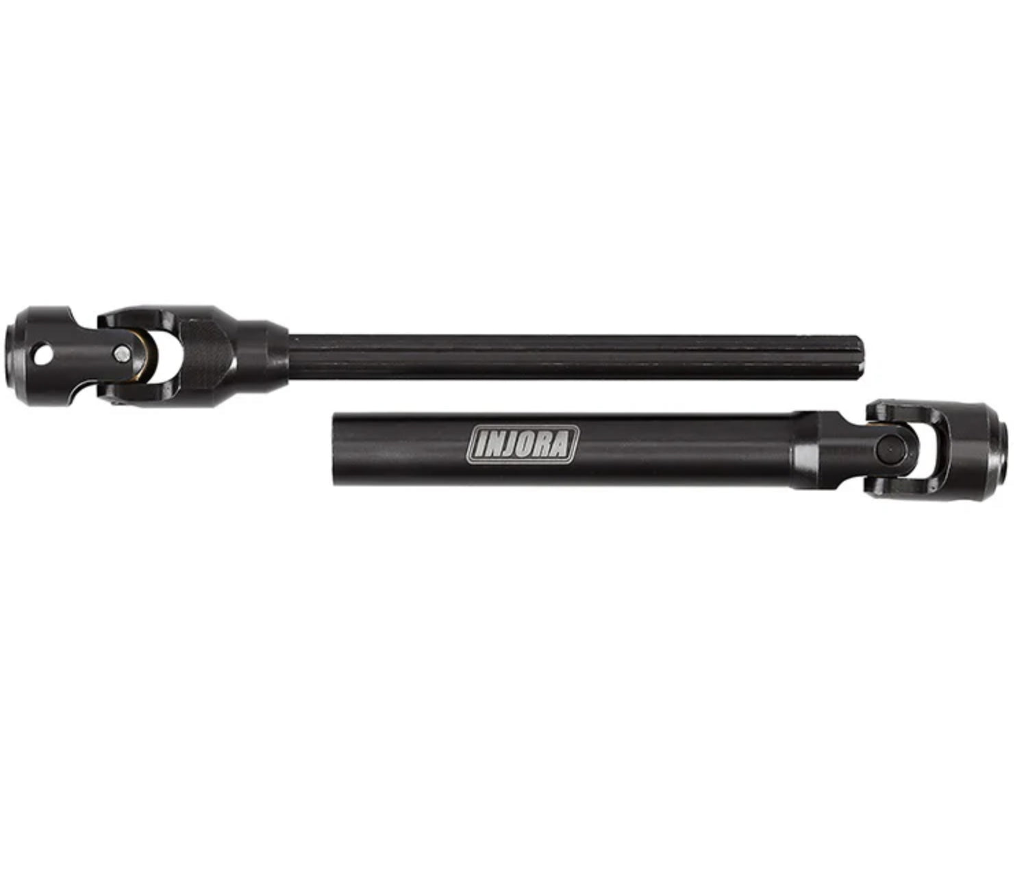 INJORA Arbre d'entraînement robuste en acier pour voiture 1/10 RC 94-119mm