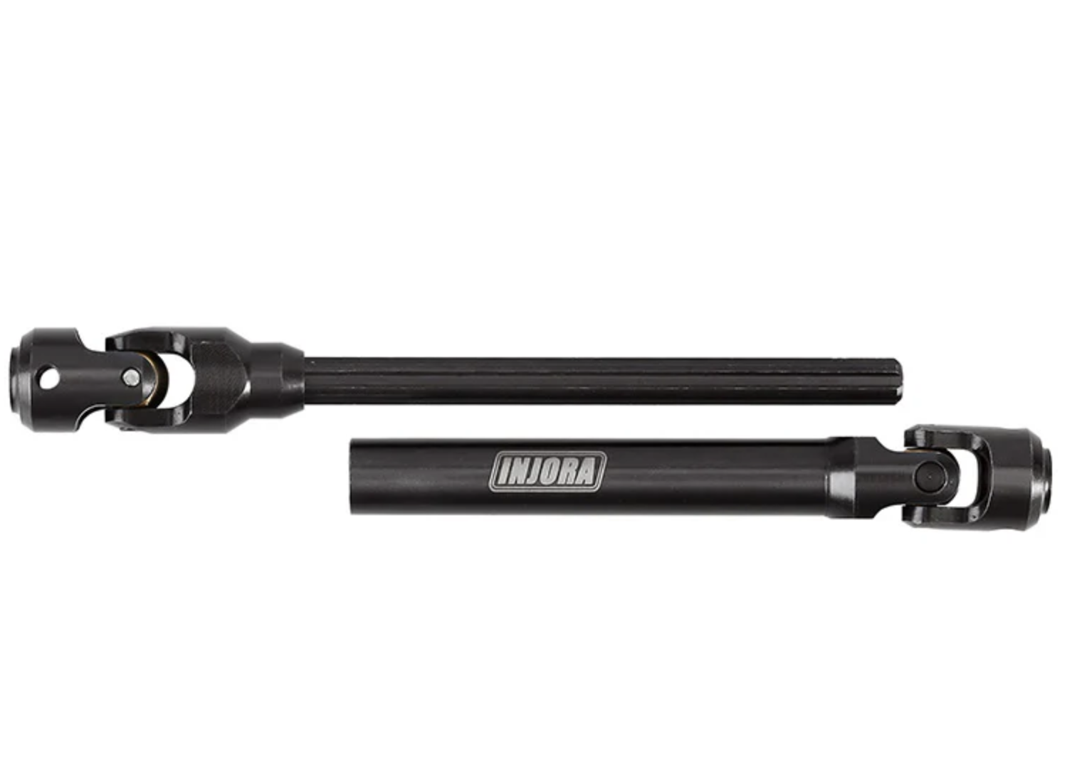 INJORA Arbre d'entraînement robuste en acier pour voiture 1/10 RC 119-159mm