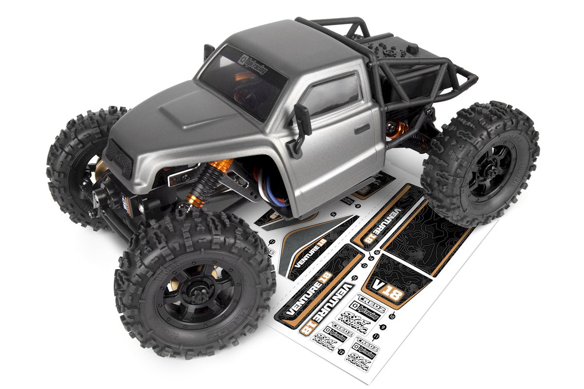 HPI Venture18 CC Flux Competition Crawler gris anthracite - 160808