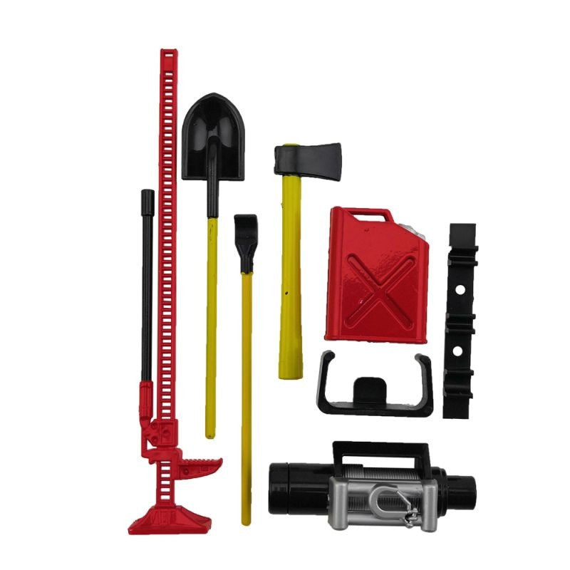 Kit de décoration d'équipement en plastique H-SPEED 1/10