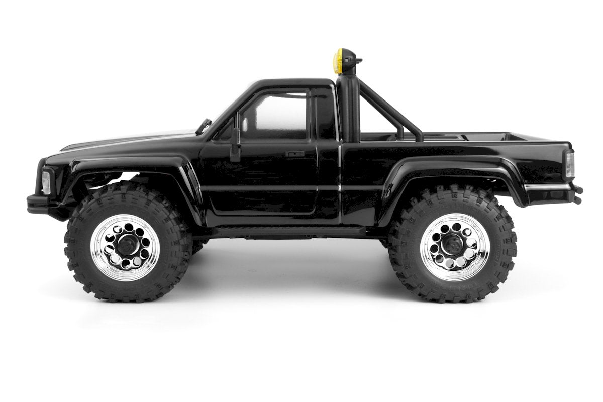 Crawler HPI Venture18 Flux V2 1985 Toyota Hilux SR5 noir - 160968 - Breizh Modélisme.
