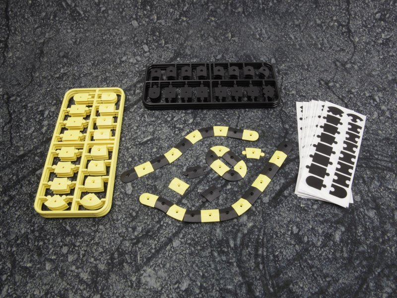 HPI 161411 Set de bordures jaune pour piste nano TTR 1/64