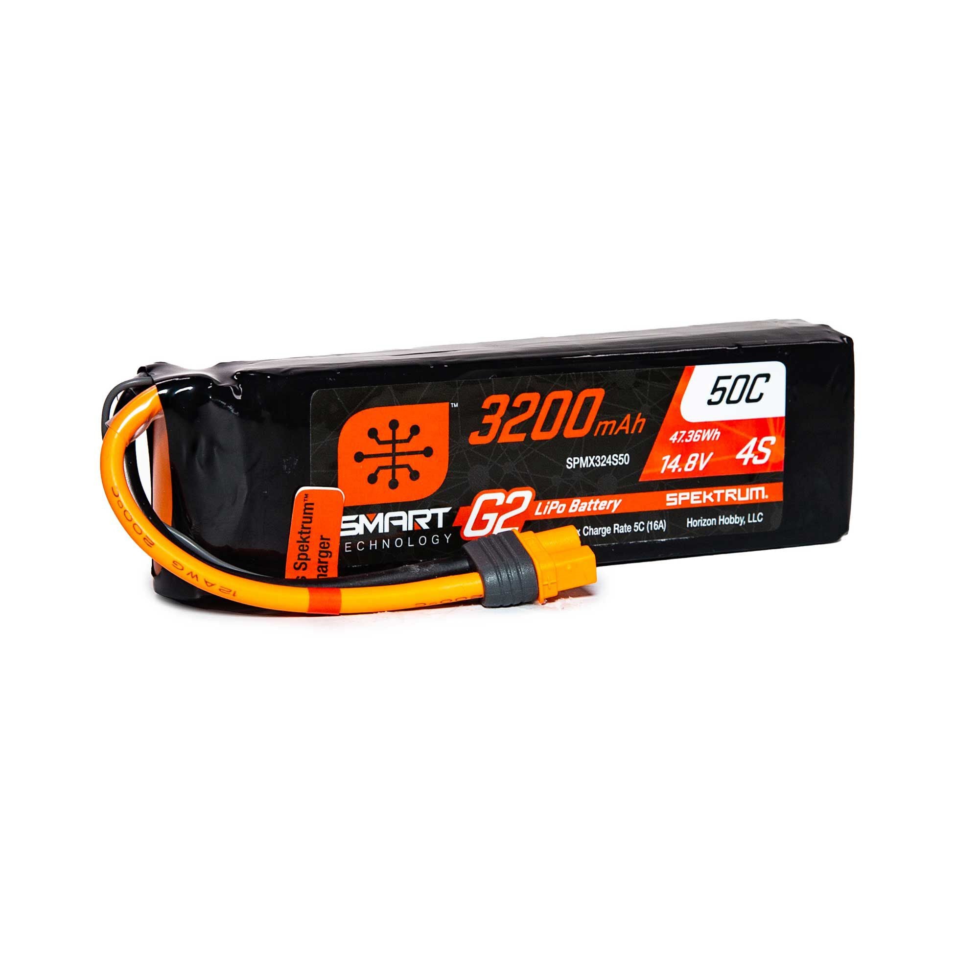 Batterie LiPo 4S 14,8 V 3200mAh intelligente G2 IC3 - SPMX324S50