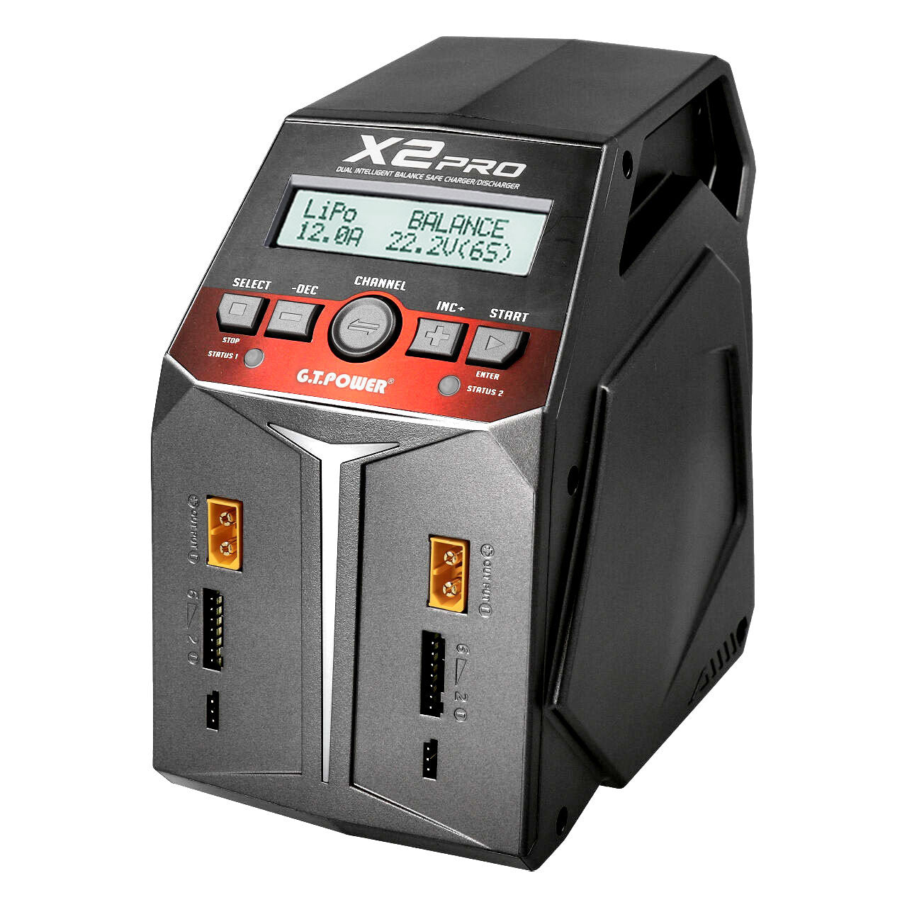 Chargeur Pro LiPo 1-6s 200W AC GTPower X2 - GT178