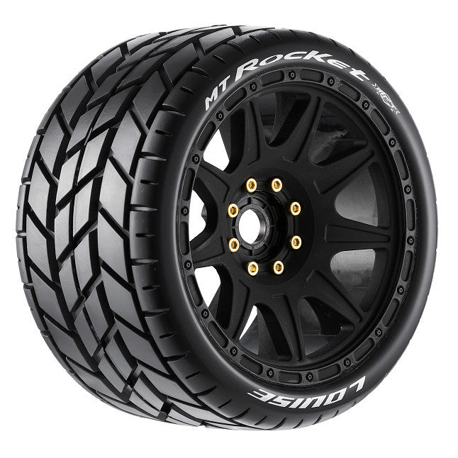 2 Pneus et roues MT-ROCKET soft MFT Speed 3,8 (Hexagone amovible 0 et 1/2 décalage) 3353SB