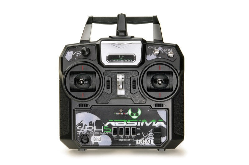 Radio 4 voies SR4S" Stick 2.4GHz avec récepteur pour Voitures RC