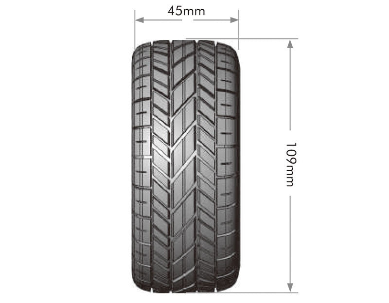 2 Pneus et roues SC-Rocket M supersoft 1/10 Short-Course (Hex amovible 4pcs) - LT3228VB