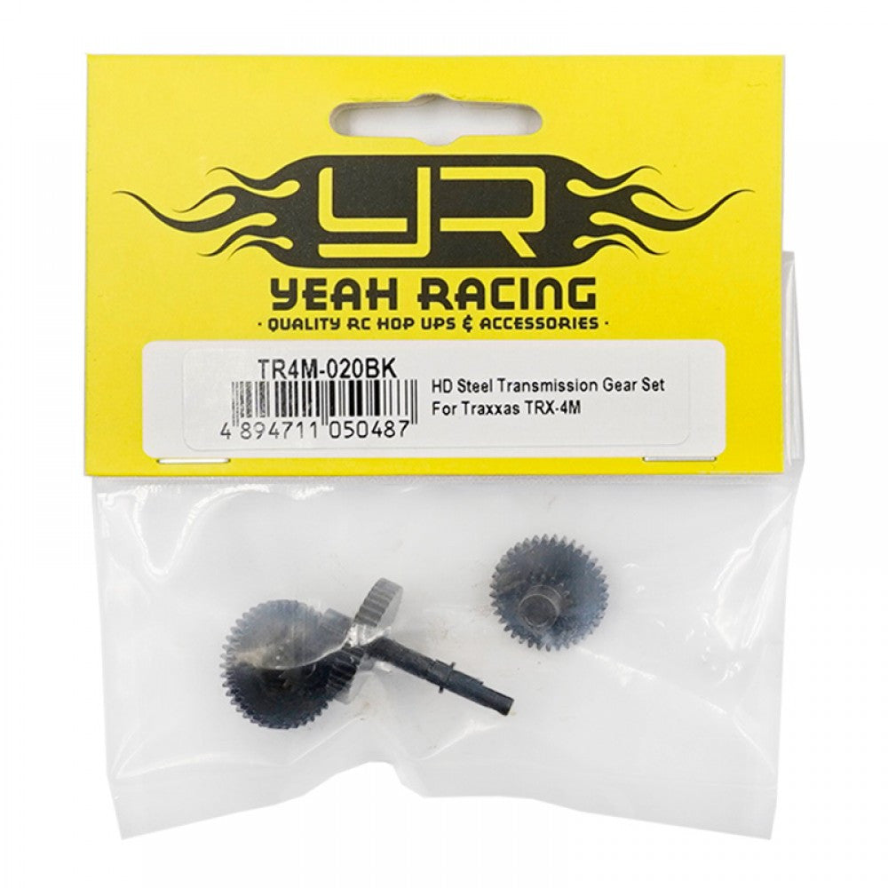 Jeu d'engrenages de transmission en acier pour TRX-4M Yeah Racing
