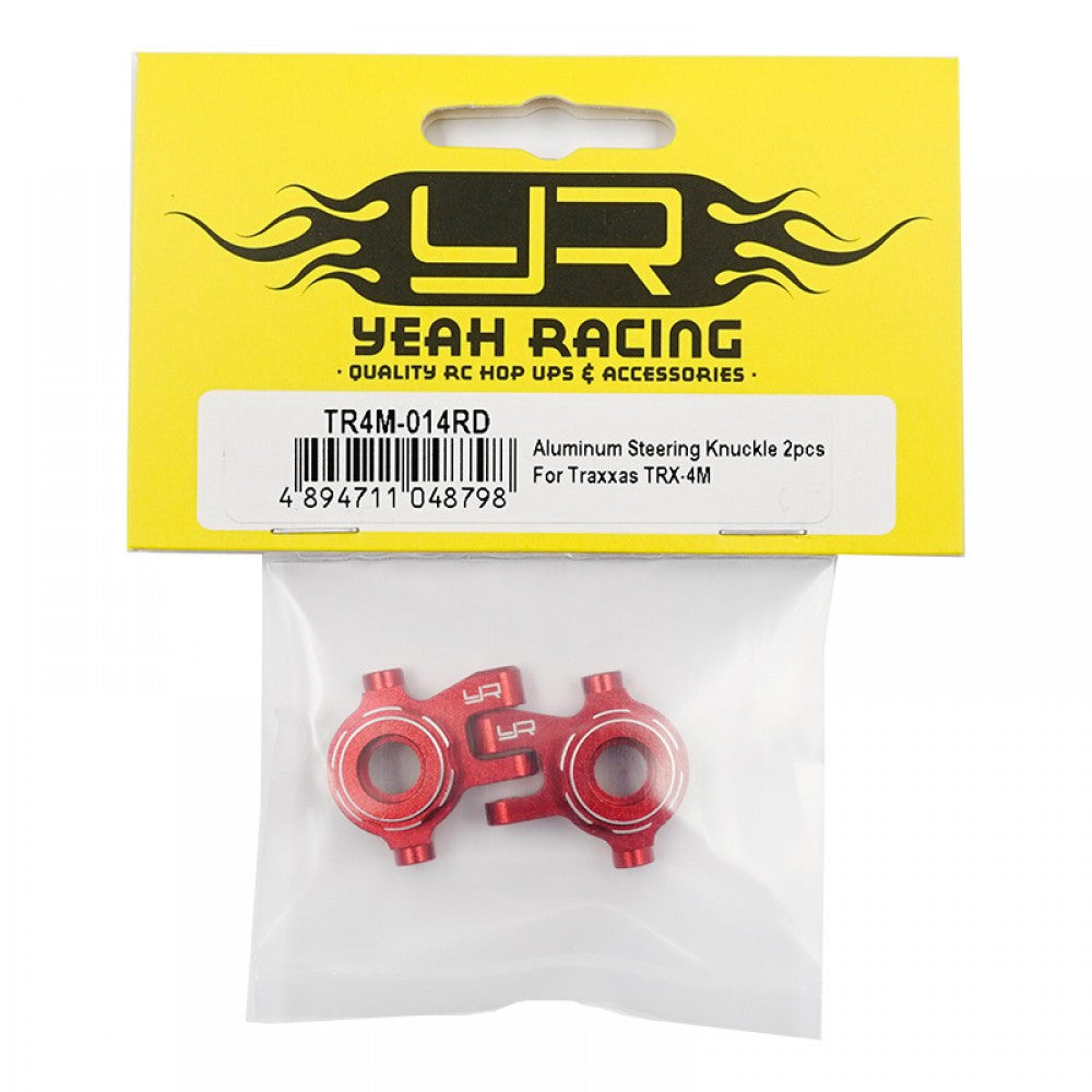 Porte-fusée de direction en aluminium 2 pièces pour TRX-4M Yeah Racing