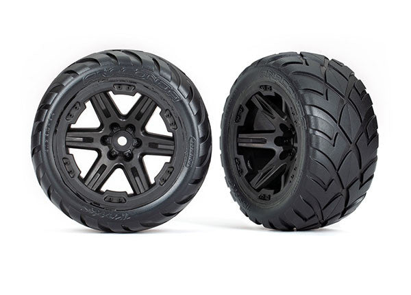 2 Pneus/roues Anaconda RXT Black 2,8 4WD, 2WD Avant (TSM-Rated) - 6775