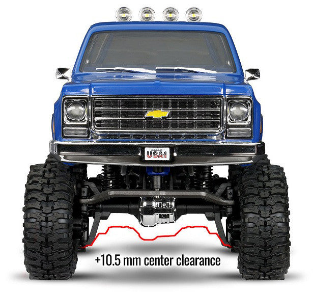 Kit d'essieu avant + arrière complet (réduction 2,56:1) pour TRX-4M - Traxxas 9843R